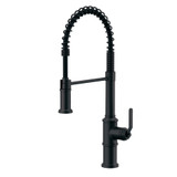 Gerber Kinzie Single Handle Pre-Rinse Kitchen Faucet 1.75gpm - Satin Black - D455237BS