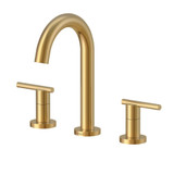 Gerber Parma Trim Line Two Handle Widespread Lavatory Faucet w/ Metal Touch Down Drain 1.2gpm - Brushed Bronze - D303658BB