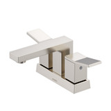 Gerber Avian Two Handle Centerset Lavatory Faucet w/ Metal Touch Down Drain 1.2gpm - Brushed Nickel - D307019BN