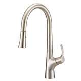 Gerber D454422SS Antioch Single Handle Pull-Down Kitchen Faucet w/ Snapback 1.75gpm - Stainless Steel