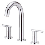 Gerber Parma Trim Line Two Handle Widespread Lavatory Faucet w/ Metal Touch Down Drain 1.2gpm - Chrome - D303658