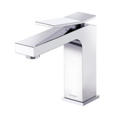 Gerber Avian Single Handle Lavatory Faucet Single Hole Mount w/ Metal Touch Down Drain 1.2gpm - Chrome - D225019
