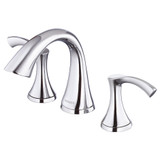 Gerber Antioch Two Handle Widespread Lavatory Faucet w/ Metal Touch Down Drain 1.2gpm - Chrome - D304222
