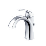 Gerber Vaughn Single Handle Lavatory Faucet Single Hole Mount w/ Metal Pop-Up Drain 1.2gpm - Chrome - D225018