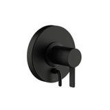 Gerber D500430BSTC Amalfi Single Handle Valve Only Trim Kit & Treysta Cartridge with Diverter on Valve - Satin Black