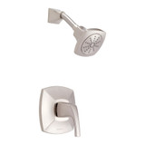 Gerber Vaughn Single Handle Shower Only Trim Kit & Treysta Cartridge 1.75gpm -Brushed Nickel - D501518BNTC