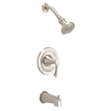 Gerber Antioch Single Handle Tub & Shower Trim Kit w/ Diverter on Spout & Treysta Cartridge 1.75gpm -Brushed Nickel - D500122BNTC
