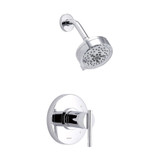 Gerber Parma Single Handle Shower Only Trim Kit & Treysta Cartridge w/ 5 Function Showerhead 1.75gpm -Chrome - D511558TC