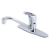 Gerber G0040100 Hardwater Single Handle Kitchen Faucet w/ Loop Handles 1.75gpm -Chrome