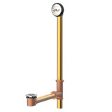 Gerber G00N1813 Classics Trip Lever Drain for Roman Tub -Brushed Nickel