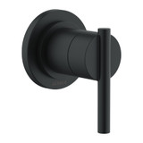 Gerber D560958BST Parma Single Handle Trim Kit for Volume Control & Diverter Valves -Satin Black