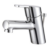 Gerber D224530 Amalfi Single Handle Top Control Lavatory Faucet Single Hole w/ Metal Pop-Up Drain 1.2gpm -Chrome