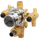 Gerber Treysta Tub & Shower Valve w/ Diverter- Vertical Inputs WITH Stops- Cold Expansion Pex - G00GS557S