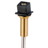 Gerber Square Roman Tub Handshower Rough-In - Satin Black - D491122BS