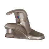 Gerber Maxwell Single Handle Lavatory Faucet w/ 50/50 Pop-Up Drain 1.2gpm - Brushed Nickel - G0040116BN