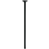 Gerber 24" Ceiling Mount Showerarm w/ Escutcheon - Satin Black - D481324BS