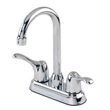 Gerber G0049372 Allerton Two Handle Centerset Bar Faucet 1.75gpm - Chrome