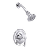 Gerber D501522TC Antioch Single Handle Shower Only Trim Kit & Treysta Cartridge 1.75gpm - Chrome
