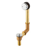 Gerber Classics Lift & Turn Drain in Shoe for Standard Tub - Chrome - G0041851