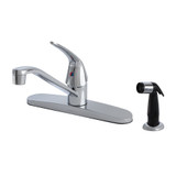 Gerber Maxwell SE Single Handle Kitchen Faucet with Side Spray & w/ Washerless Cartridge 1.75gpm - Chrome - G0040212W