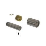 Flusso 0.9" Extension Kit - For Use with 100.1800, 145.1801 - Satin Brass - 100.1800ESB