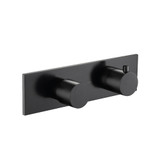 Flusso 100.2693MB 3/4" Horizontal Thermostatic Shower Valve & Trim - 1 Ouptut - Matte Black