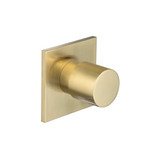 Flusso 100.4511SB 3/4" Volume Control & Trim - Satin Brass Flusso 100.4511SB 3/4" Volume Control & Trim - Satin Brass