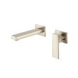 Flusso Single Handle Wall Mounted Bathroom Faucet - Brushed Nickel - 160.1800BN