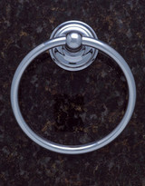 JVJ 22406 Highland Series Chrome Towel Ring