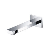 Flusso 160.2300BN Wall Mount Non Diverting Tub Spout - Brushed Nickel Flusso 160.2300BN Wall Mount Non Diverting Tub Spout - Brushed Nickel