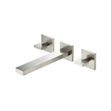 Flusso Trim For Two Handle Wall Mounted Tub Filler - Brushed Nickel - 160.2450TBN