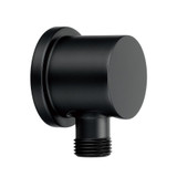 Gerber D469058BS Round Wall Supply Elbow for Handshower - Satin Black