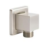 Gerber D469059BN Square Wall Supply Elbow for Handshower - Brushed Nickel