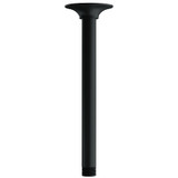 Gerber D481306BS 10" Ceiling Mount Showerarm w/ Escutcheon - Satin Black