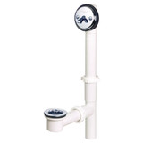 Gerber G0041510 Classics PVC Trip Lever Drain for Standard Tub - Chrome