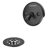 Gerber G0086863BS Classics Trip Lever Drain Trim Kit - Satin Black