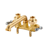 Gerber G0049530 Classics Two Handle Clamp On Laundry Faucet w/ IPS/Sweat Connections -Threaded Spout 2.2gpm Rough Brass