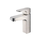 Flusso 180.1000BN Single Hole Bathroom Faucet - Brushed Nickel