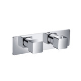 Flusso Trim For Thermostatic Valve - Brushed Nickel - 196.2693TBN