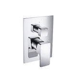 Flusso Tub / Shower Trim With Pressure Balance Valve - 2-Output - Chrome - 196.2100CP