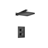 Isenberg  196.7000MB Single Output Shower Set With Shower Head And Arm - Matte Black