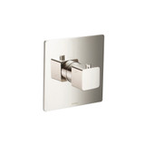Flusso 196.4201TPN Trim For 3/4" Thermostatic Valve - Use with TVH.4201 - Polished Nickel