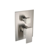 Flusso 196.2100PN Tub / Shower Trim With Pressure Balance Valve - 2-Output - Polished Nickel
