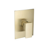 Flusso Shower Trim & Handle - Use With PBV1005AS - Satin Brass - 196.2200TSB