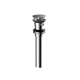 Flusso 1-1/4" Pop-up Drain Assembly with Overflow - Brushed Nickel - HS1007BN