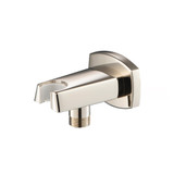 Flusso Wall Elbow With Holder Combo - Polished Nickel - 240.8006PN