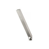 Flusso Single Function Hand Held Shower Head - Brushed Nickel - HS1006HBN
