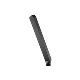 Flusso Single Function Hand Held Shower Head - Matte Black - HS1008HMB