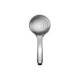 Flusso Single Function ABS Hand Held Shower Head - 100mm - Matte Black - HS5100MB