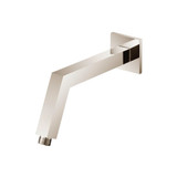 Isenberg  HS1025PN Square Shower Arm With Flange - 10" - With Flange - Polished Nickel